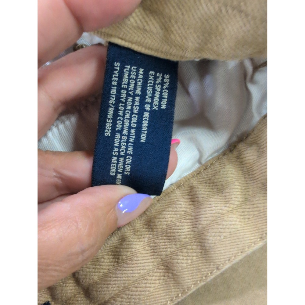 US Polo Assn Mens Khaki Tan Activate Stretch Chino Bermuda Shorts W34 110176 - Picture 5 of 6